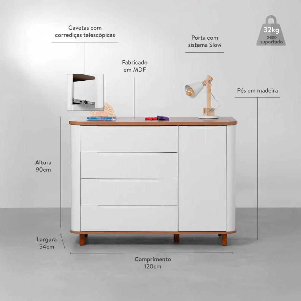 hero comoda curva nina